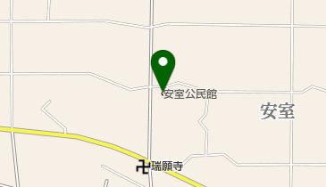 安室公民館の地図画像
