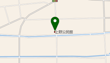 上野公民館の地図画像