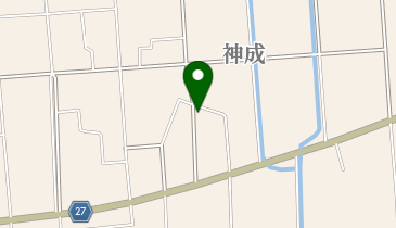 神成公民館の地図画像