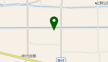 年代会館の地図画像