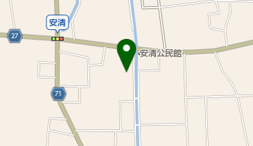 安清公民館の地図画像