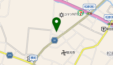 福野産業文化会館の地図画像