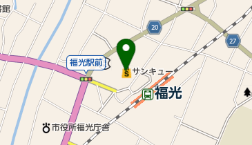 クリーニングの白光舎福光Aコープフレッサ店の地図画像