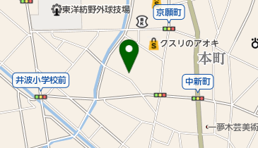 山見八幡宮の地図画像