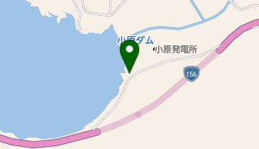 関西電力株式会社 小原発電所ダム管理所の地図画像