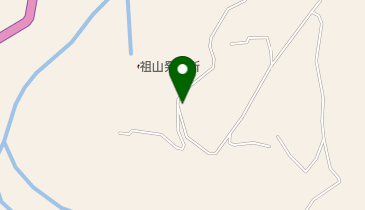 関西電力株式会社 祖山発電所 堰堤見張所の地図画像