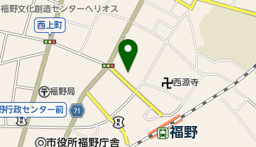 フジハラ美容室の地図画像