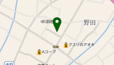 柳丸理容院の地図画像