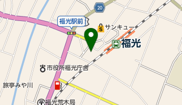 JAふくみつ旅行センターの地図画像