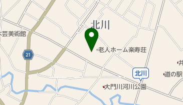 養護老人ホーム楽寿荘の地図画像