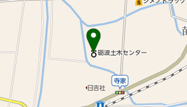 富山県砺波土木センター 総務班の地図画像