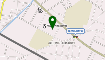 射水市 大島コミュニティセンターの地図画像