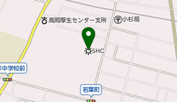 SHC株式会社の地図画像