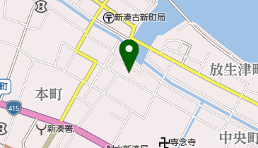 山谷自転車店の地図画像