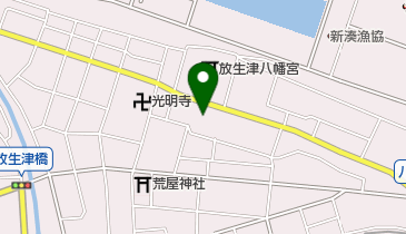 光山寺の地図画像