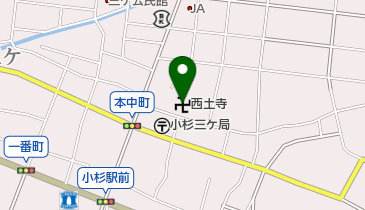 西土寺の地図画像