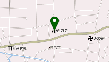 西方寺の地図画像