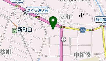 長朔寺の地図画像