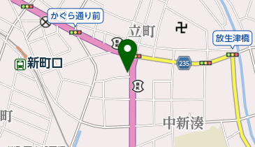 やまたに毛糸手芸店の地図画像