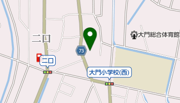 大門町二口熊野社の地図画像