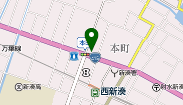 南接骨院の地図画像