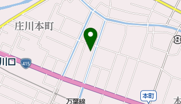 あけぼの美容室の地図画像