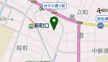 アスティーク美容室の地図画像