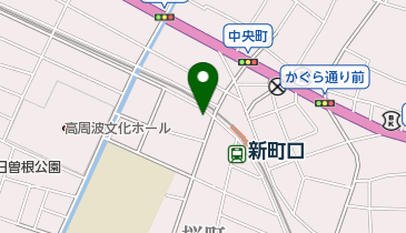 富国生命保険相互会社新湊営業所の地図画像