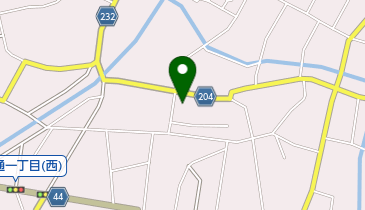 コニシ化粧品店の地図画像