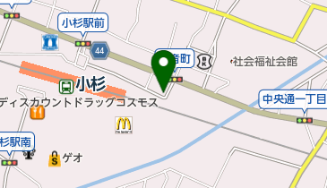 まつおかヘアーサロンの地図画像