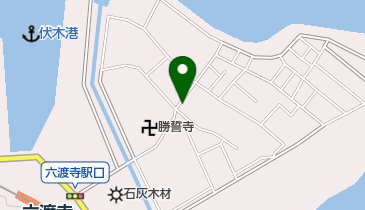 宮袋理容院の地図画像