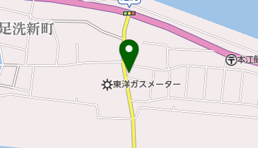 村上理容院の地図画像