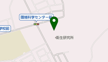 富山県環境科学センターの地図画像