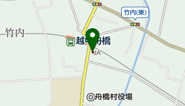 アルプス農業協同組合 舟橋出張所の地図画像