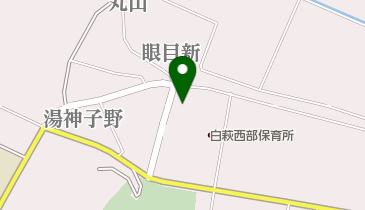 上市町 白萩西部公民館の地図画像