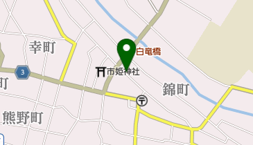 浜田鮮魚店の地図画像