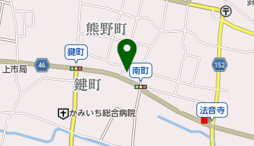 上市町役場 上市児童館の地図画像