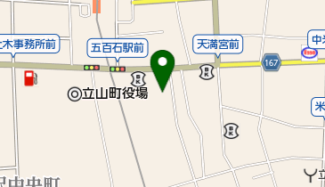 五百石公民館の地図画像