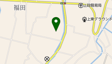 福田公民館の地図画像