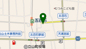 立山交通合資会社の地図画像