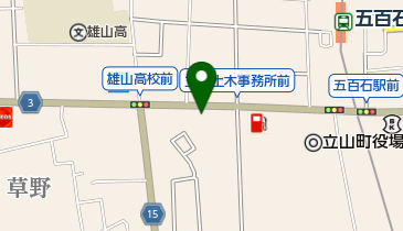 ふじい理容院の地図画像