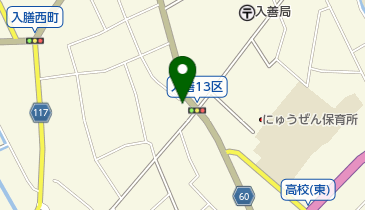 上田園芸資材店の地図画像