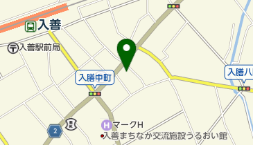 ミチイチリビング館の地図画像