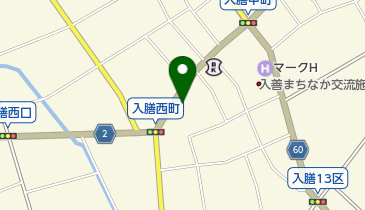 シバガキ.マックスファクター化粧品店の地図画像