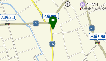 赤川呉服店の地図画像