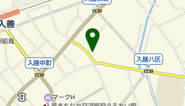 タテオ理容所の地図画像