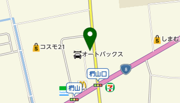 はな膳の地図画像