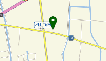 入善町消防団椚山分団屯所の地図画像