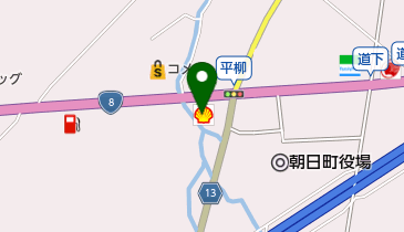 有限会社浜岡商店泊給油所の地図画像