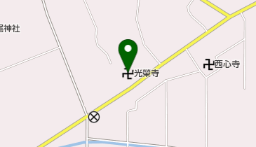 光栄寺の地図画像